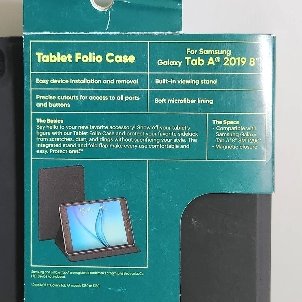 Protect Onn. Samsung Galaxy Tab A Tablet 8